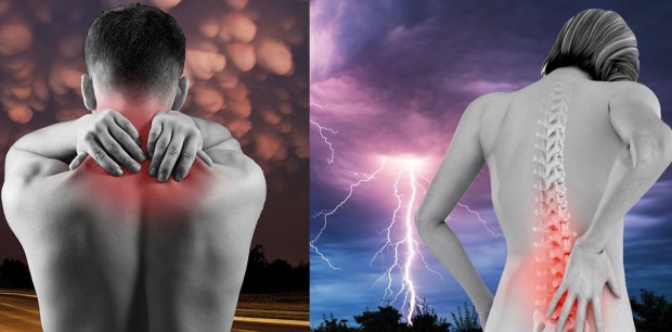 ¿Está relacionado el cambio de tiempo con el dolor de espalda?
