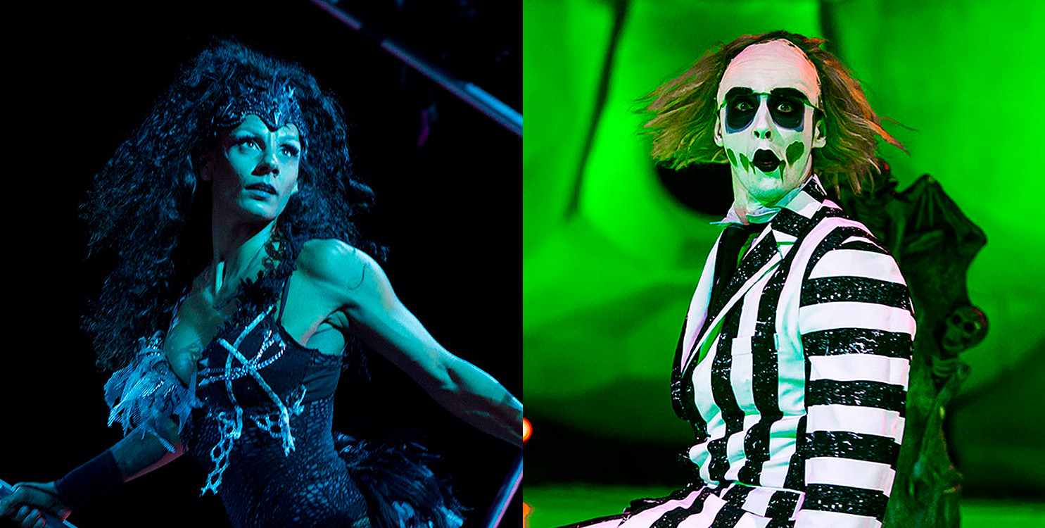 La Bruja y Beetlejuice también rondarán por la mansión.