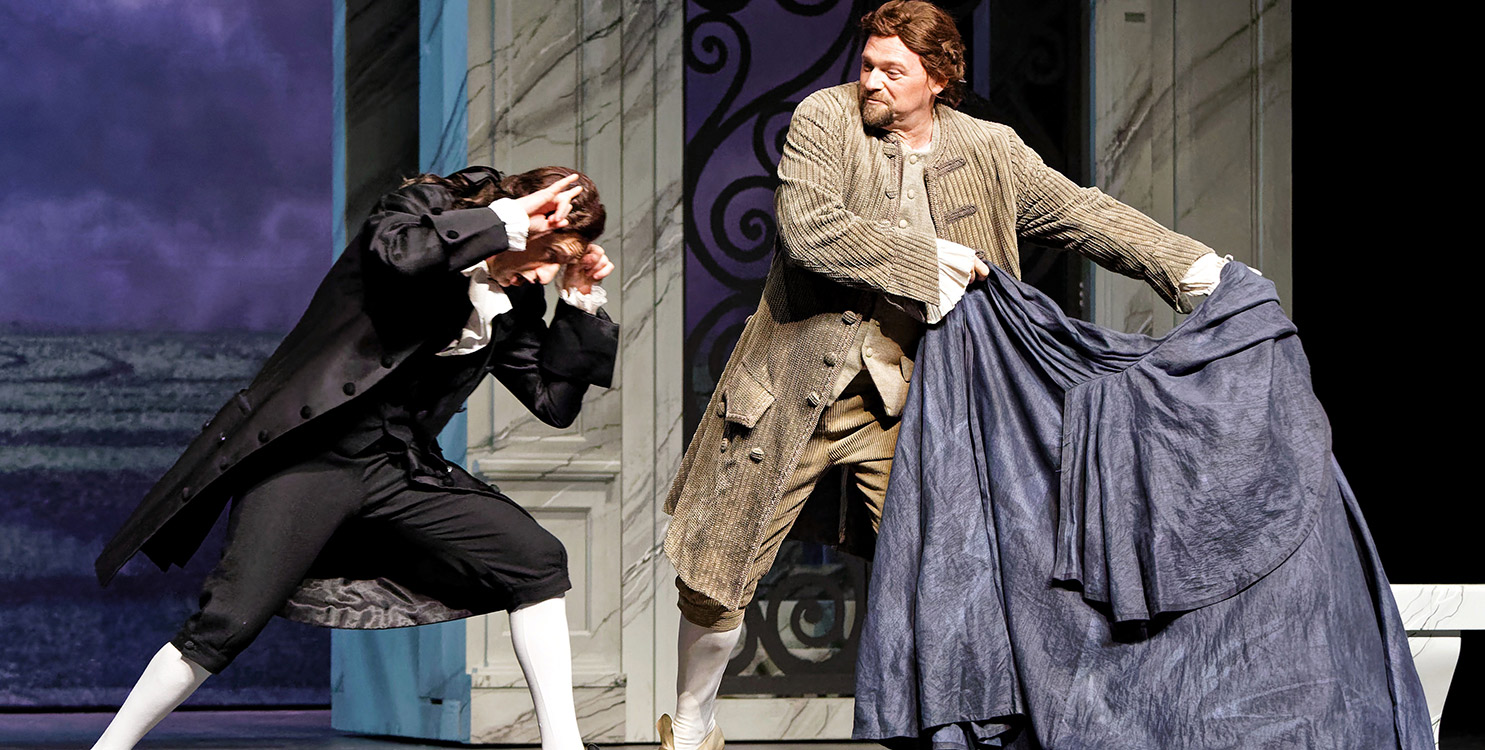 Una de las escenas de "Don Giovanni".