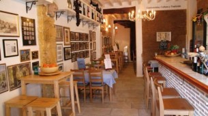 Interior restaurante La Nyora