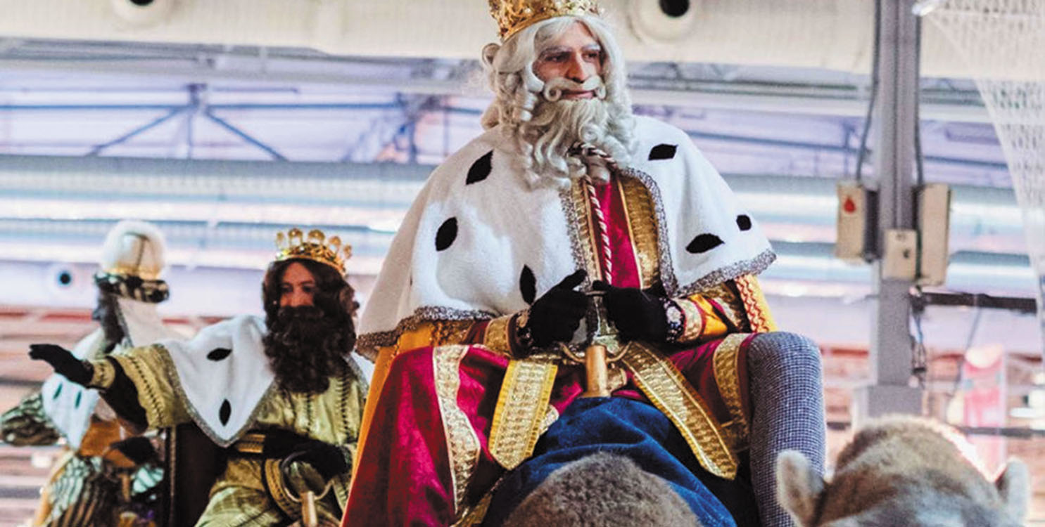 Atracciones, foodtrucks y visita de los Reyes Magos, en Exponadal de IFA