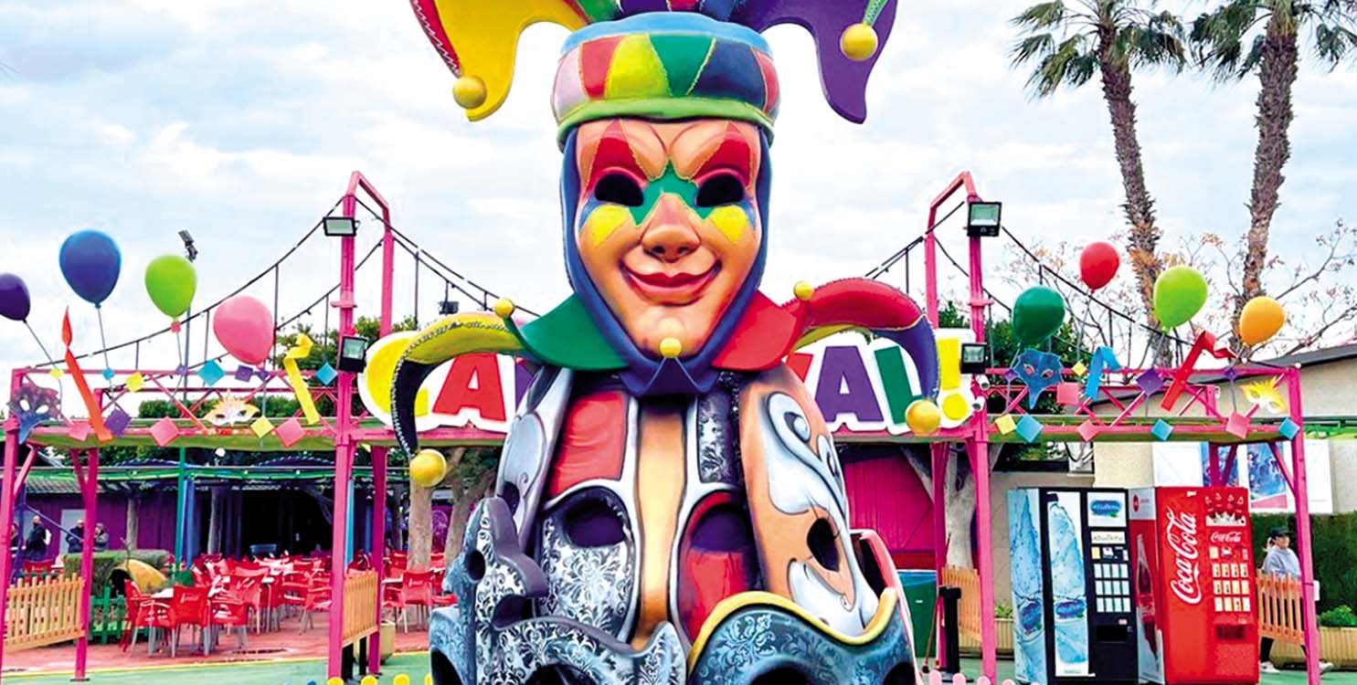 Carnaval lleno de color y diversi&oacute;n en Pola Park 