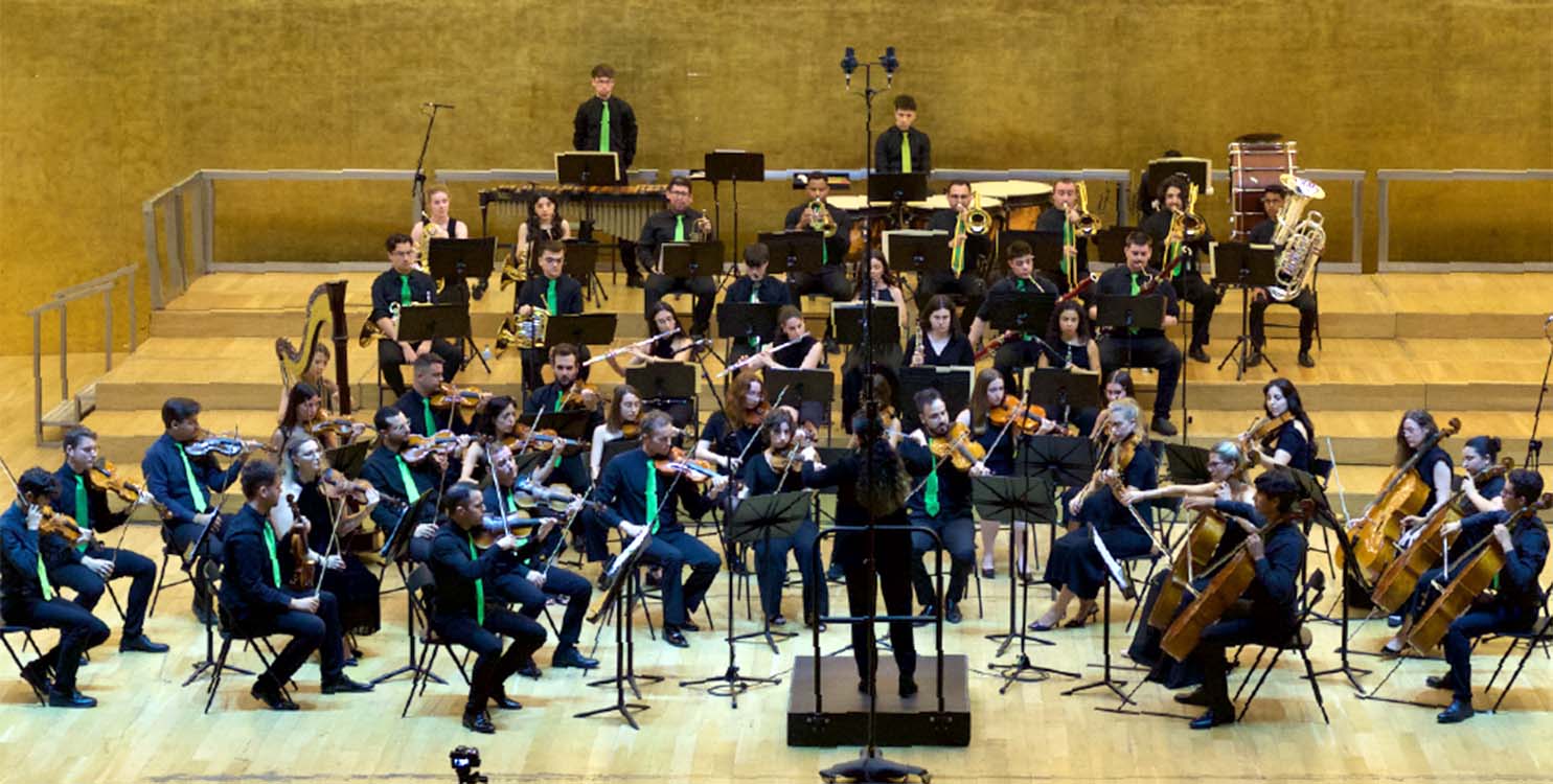 Concierto de Primavera de la OFUA en Elda y Paraninfo de la UA 
