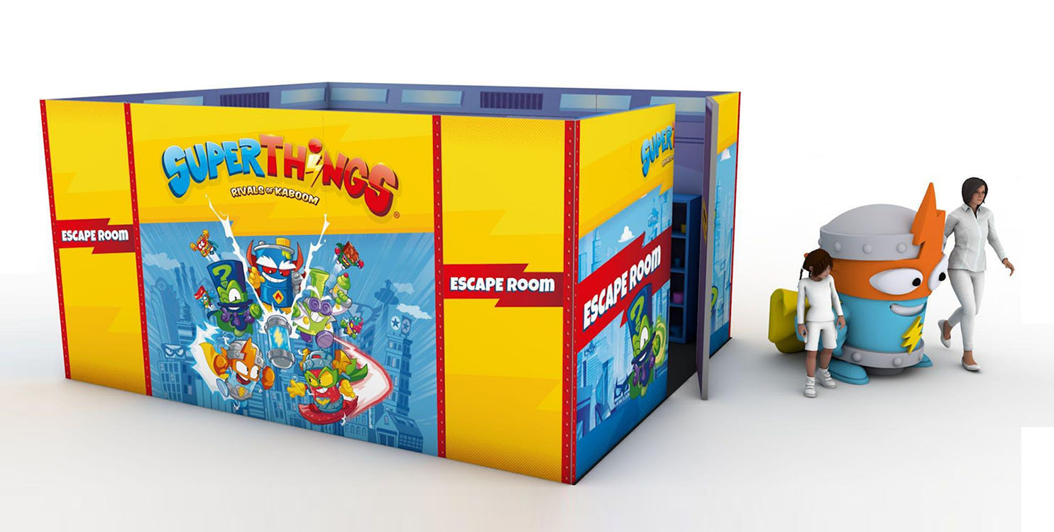 El escape room y los talleres de cocina de los SuperThings, llegan al C.C. L’Aljub de Elche