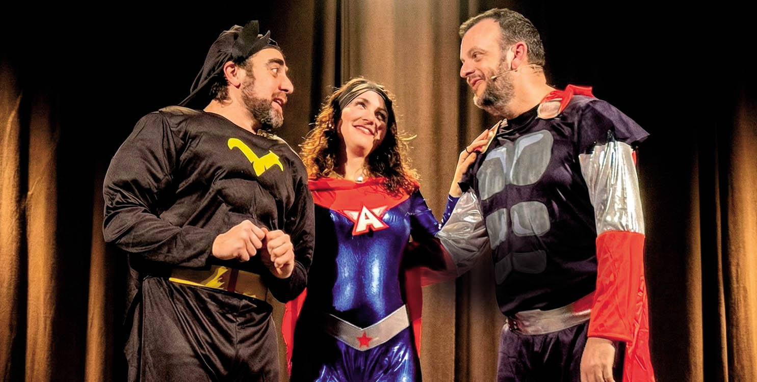 El humor y la improvisaci&oacute;n de "Improh&eacute;roes" llega a La Llotja de Elche 