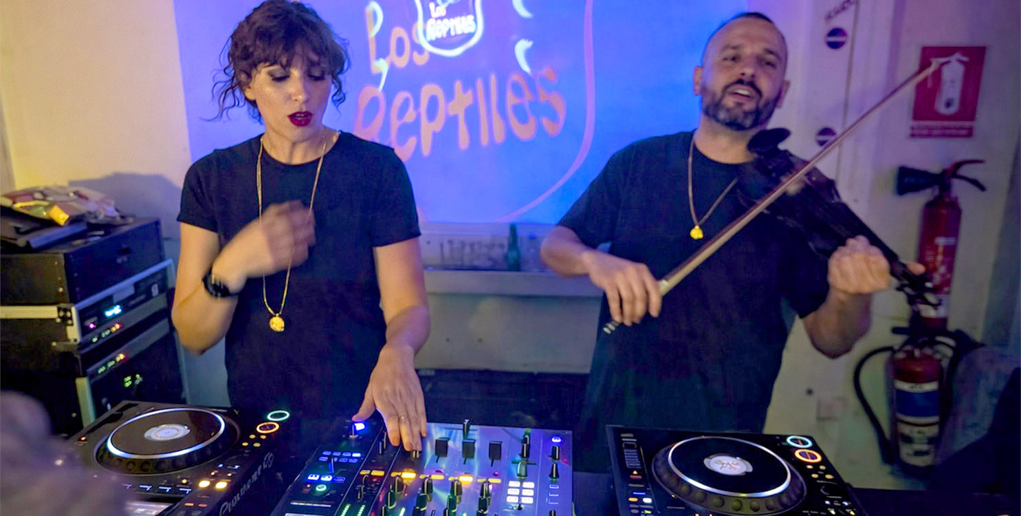 El live de Dj y viol&iacute;n electr&oacute;nico de Los Reptiles, vuelve a Confetti Playa San Juan
