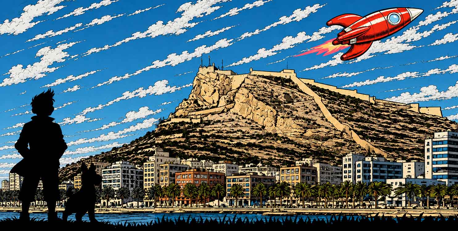 El universo de Tint&iacute;n conquista el Castillo de Santa B&aacute;rbara
