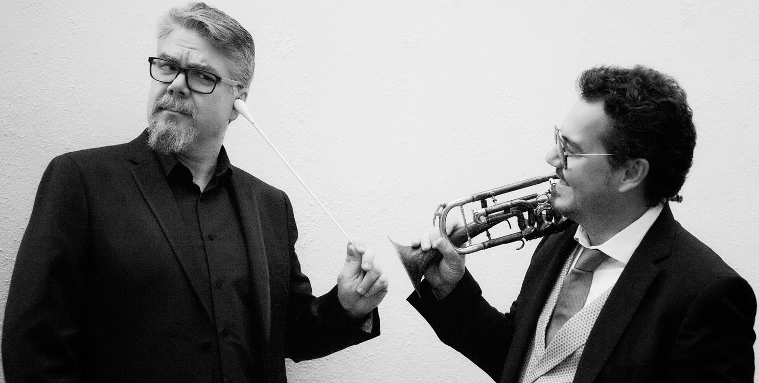 David Pastor y Miguel A. Navarro en el "Acoustic Jazz Club" del ADDA