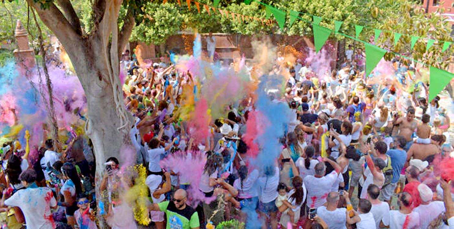 Holi Festival llena de color, m&uacute;sica y actividades familiares Terra Natura Benidorm