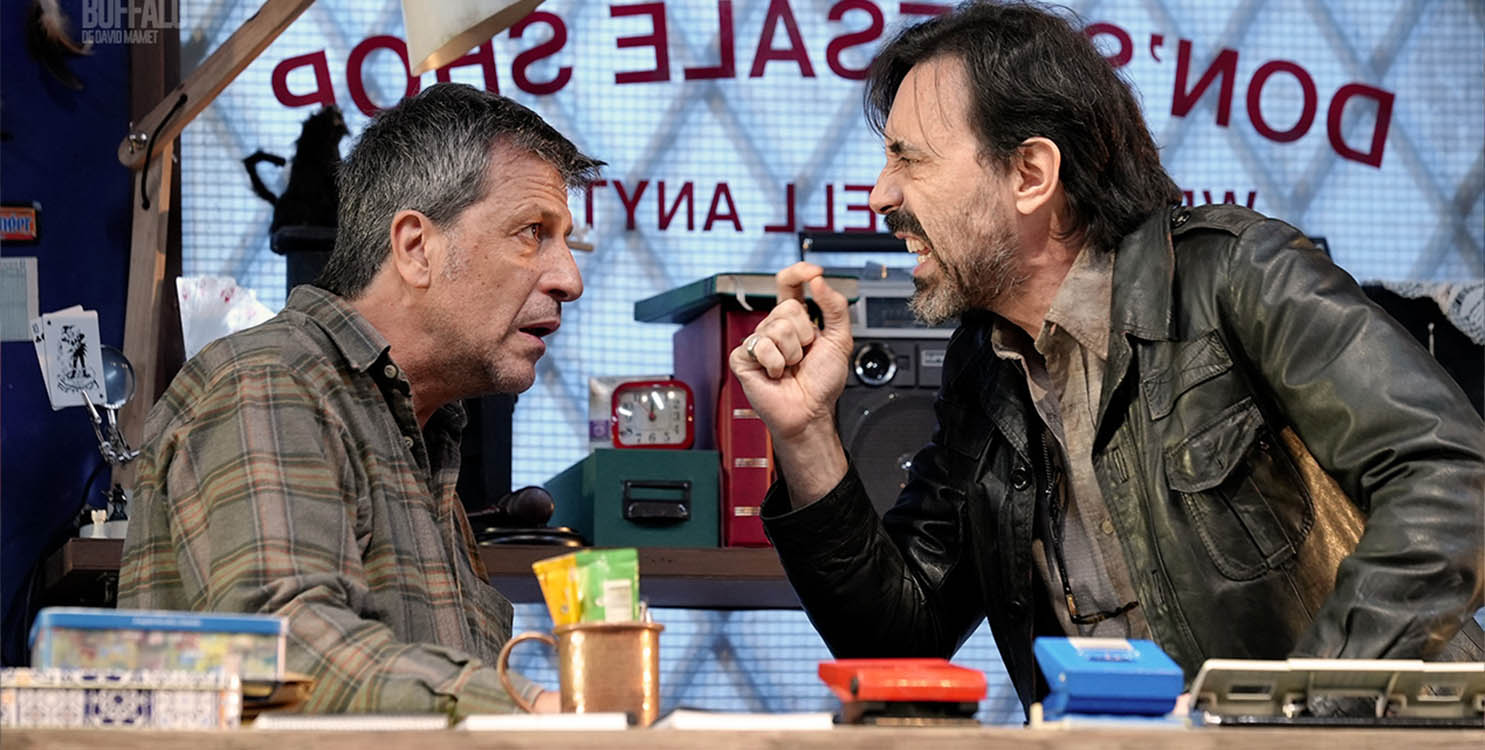 Hovik Keuchkerian, Eva Soriano, "20 pasos, 20 huellas" y "American Buffalo" en el Principal 