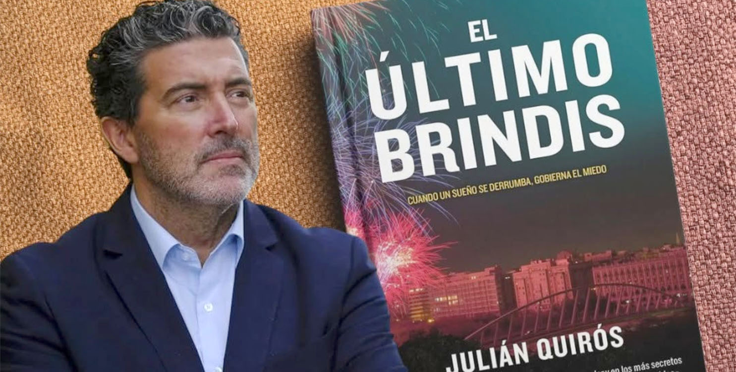 Juli&aacute;n Quir&oacute;s presenta su libro "El &uacute;ltimo brindis" en el Museo de Aguas de Alicante 