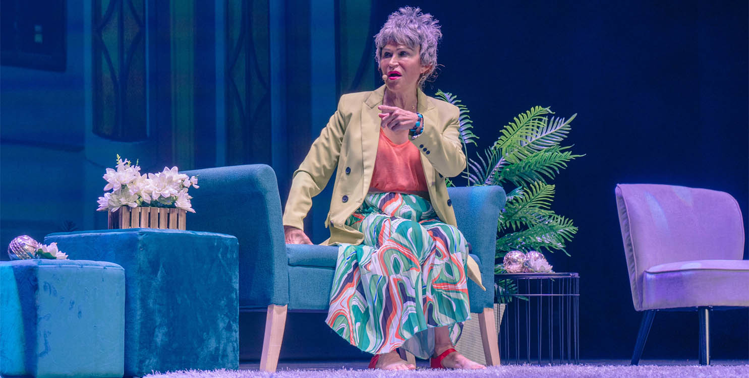 Lorenzo Santamaría, "El día del Watusi" y Antonia San Juan, en el Teatro Principal