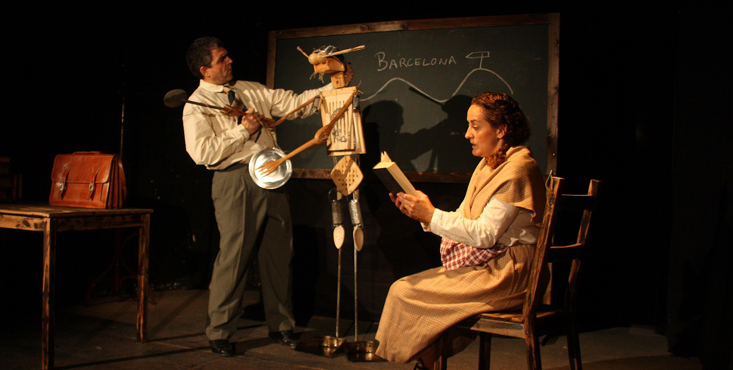 Teatro infantil y títeres con "Las cartas del Quijote", en Sala La Carreta Elche