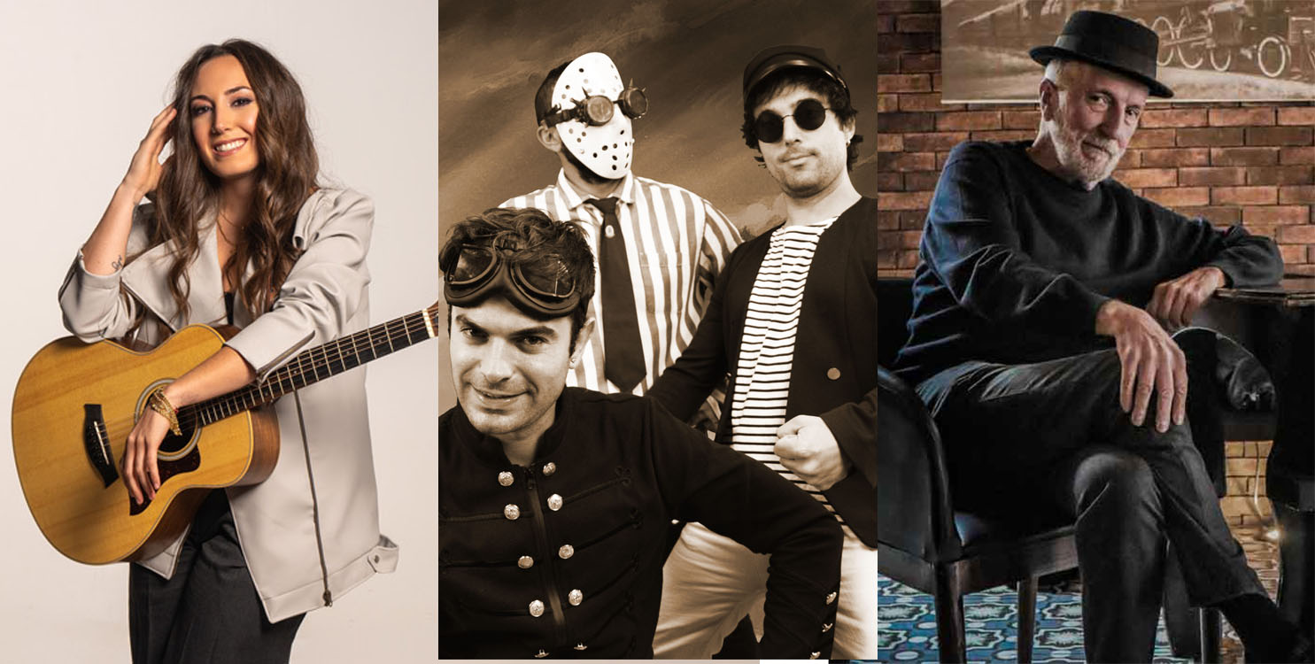 María Carrasco, Punk Sailor y Pancho Varona en la Sala Euterpe