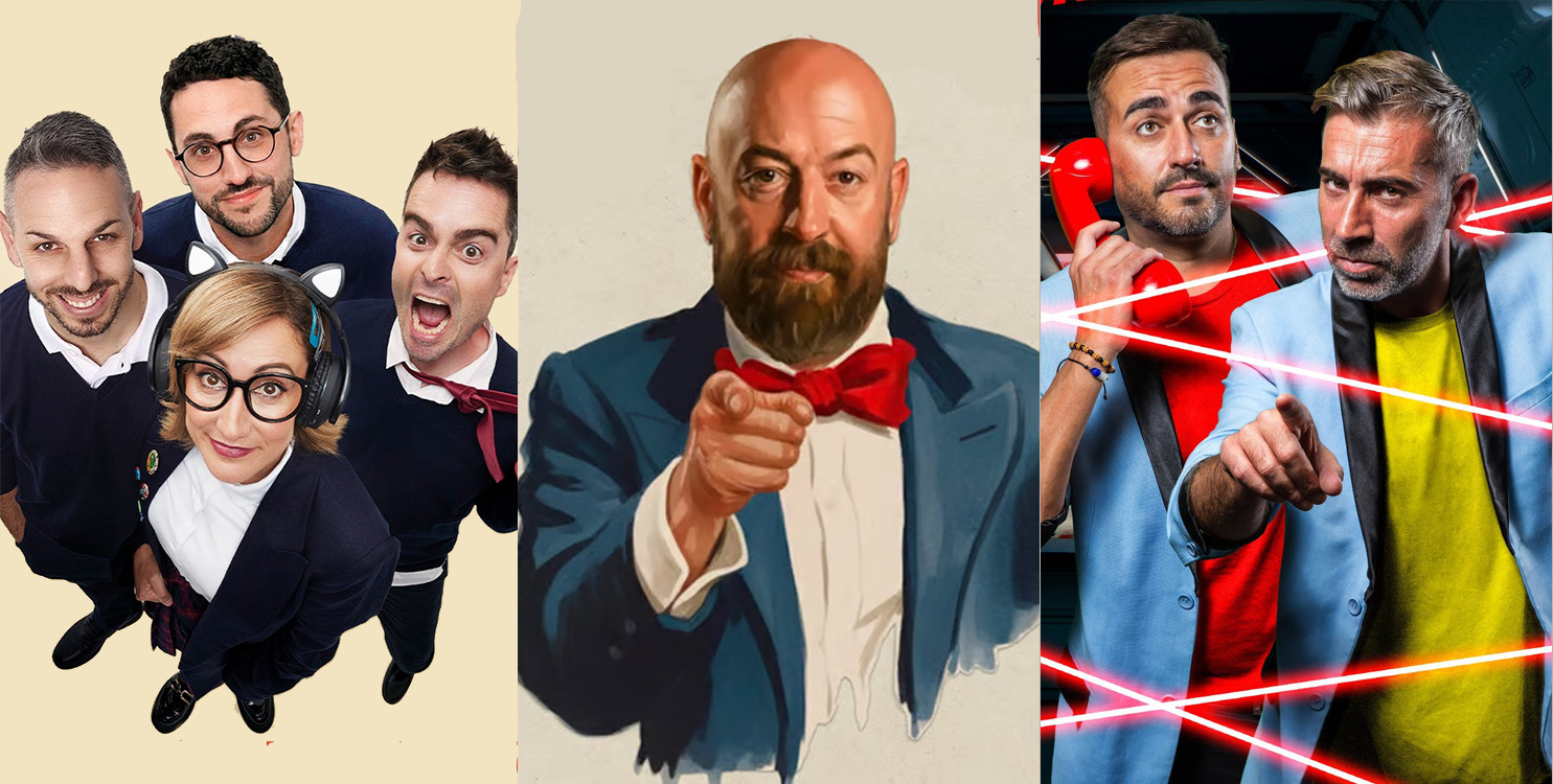 "Mentes Peligrosas", Goyo Jim&eacute;nez y "Misi&oacute;n: Impro-sible" en Nits al Parc de Mutxamel 