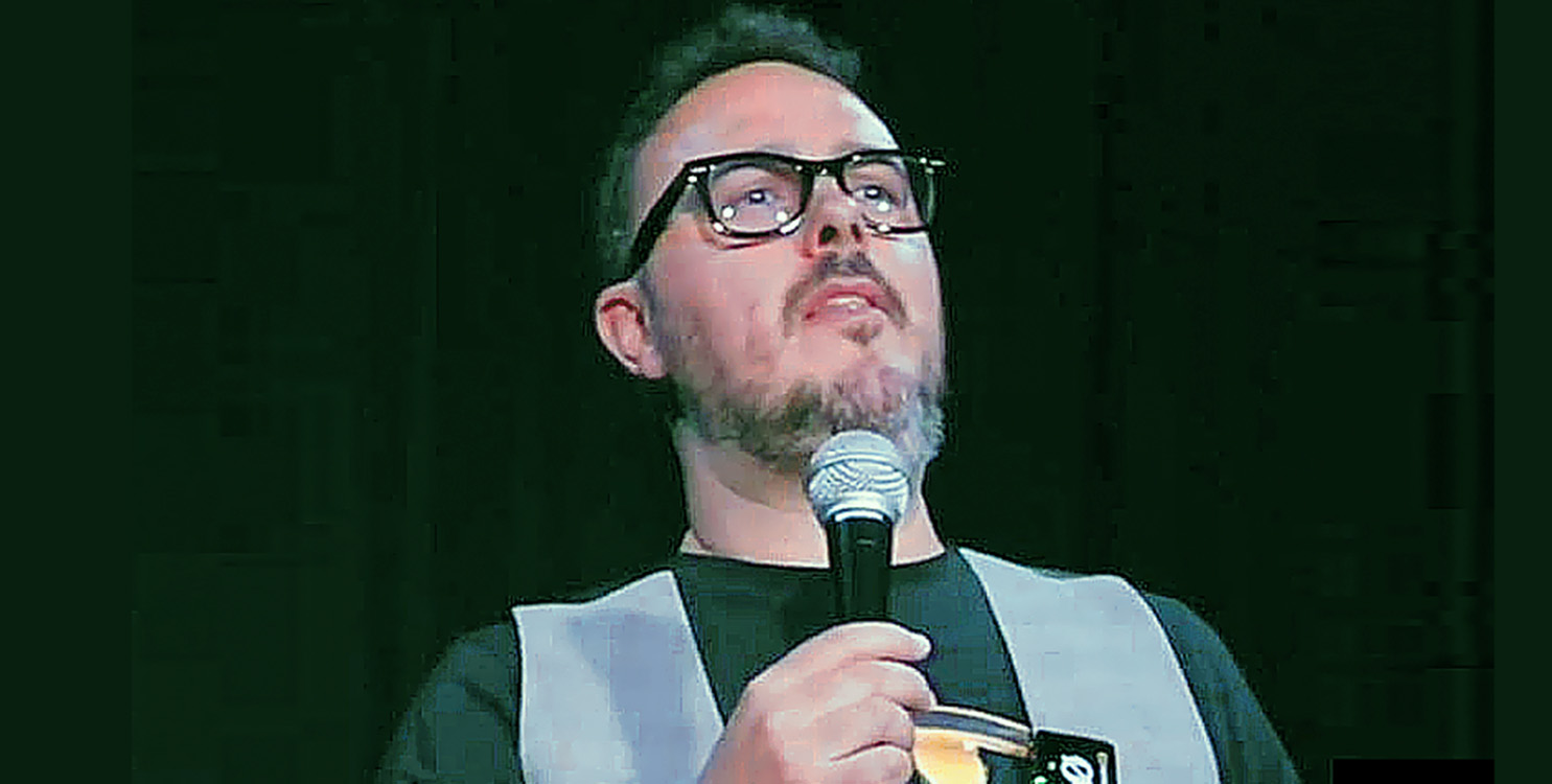 Monólogo de Diego Arjona en el Pub Texaco de Playa San Juan