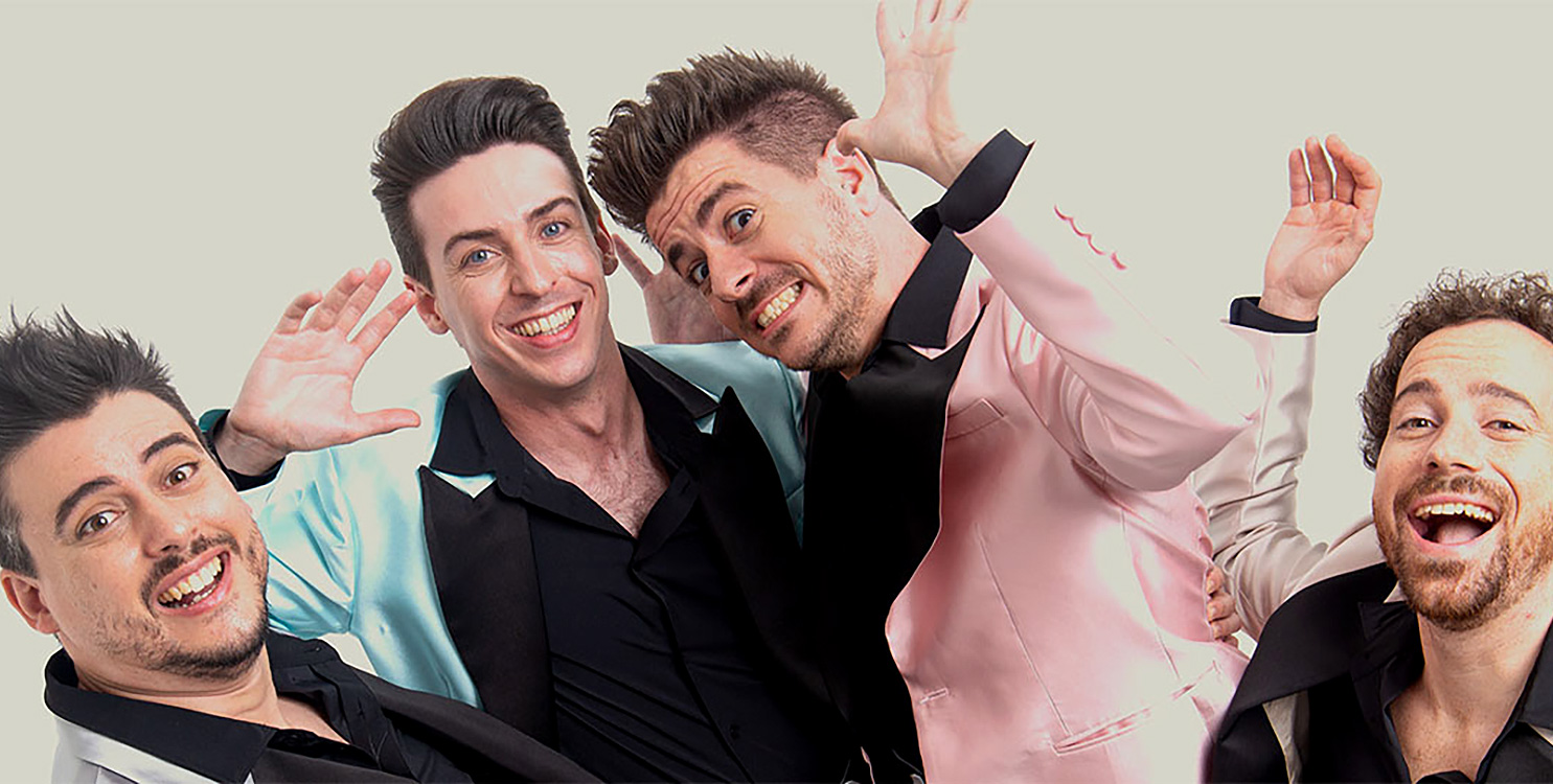 "Libre. Nino Bravo 100% a capela" en el Teatre Arniches