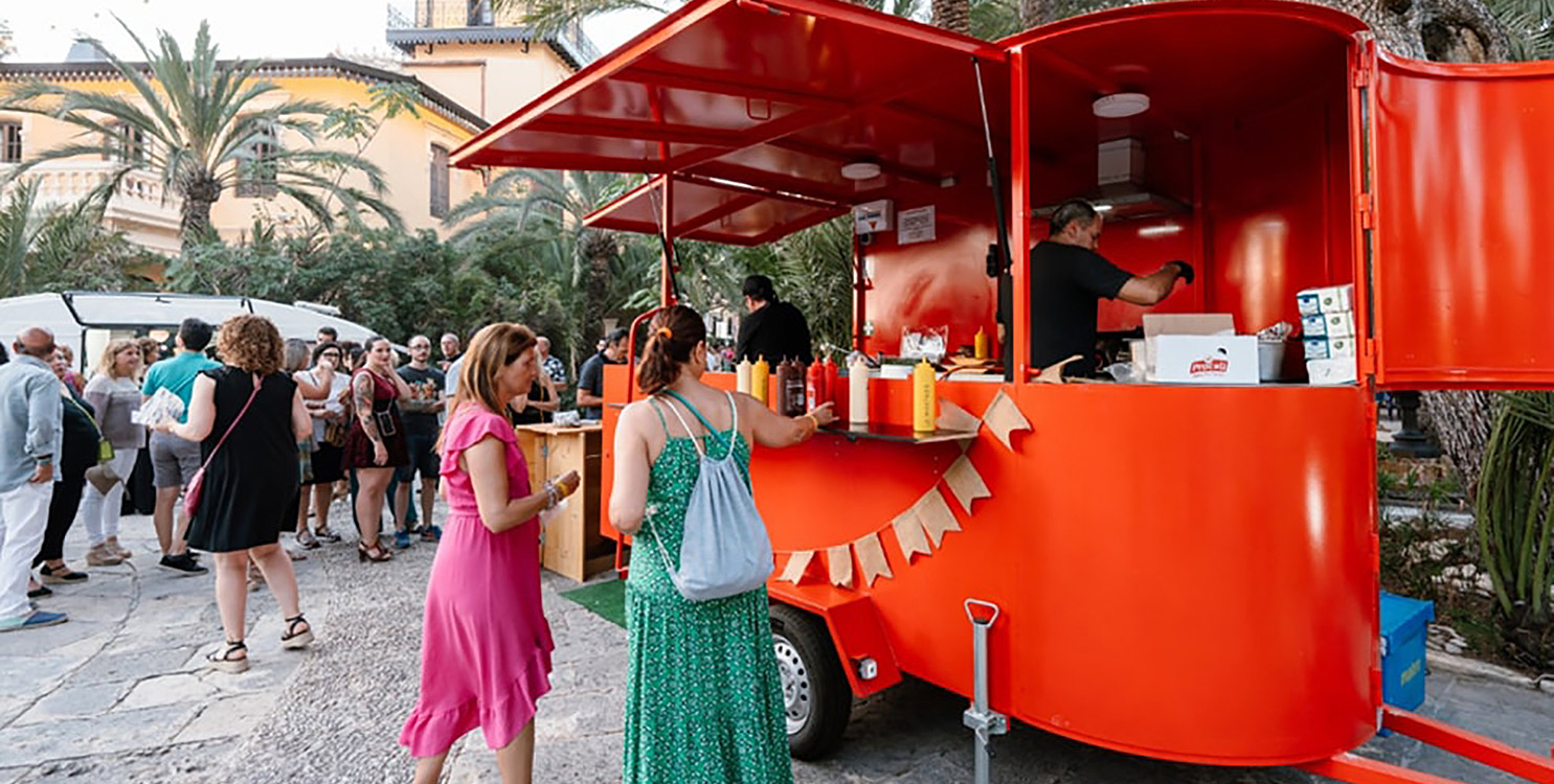 Uno de los foodtrucks en uno de los eventos anteriores