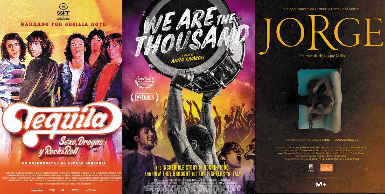 "Tequila: sexo, drogas y rock 'n' roll", “We are the thousand” y “Jorge”