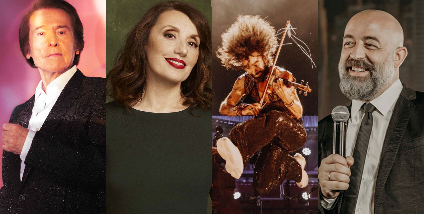 Raphael, Luz Casal, Ara Malikian y Goyo Jiménez