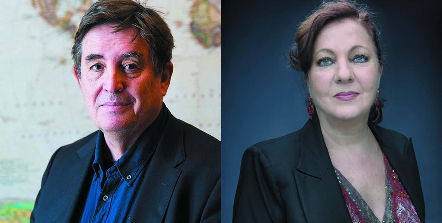 Luis García Montero y Carmen Linares