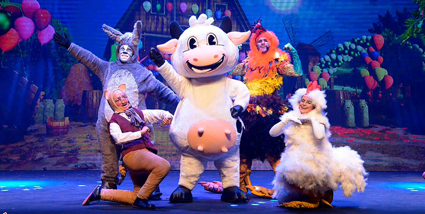 "La Vaca Lola y sus Amigos" podrá verse el domingo 03/12, a las 12:30h.