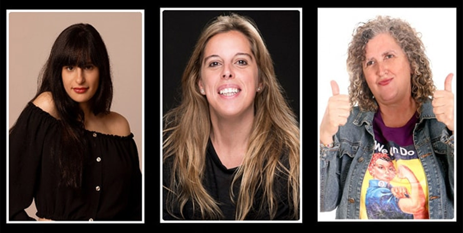 Andrea Romero, Elena Gifer y María Orts