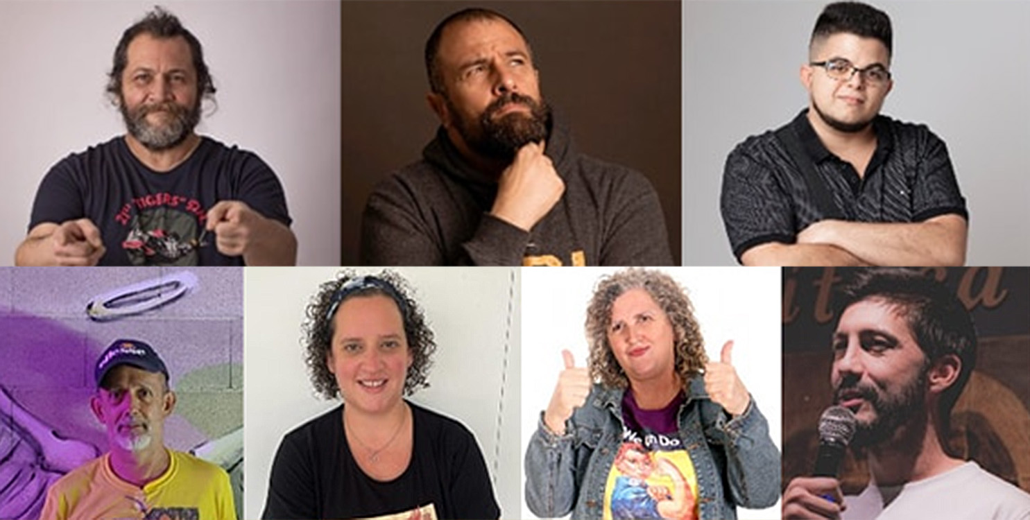 Juli, Esculmicias, Bily Boix, Paco Taco, Maria Orts, María abad y Juanma