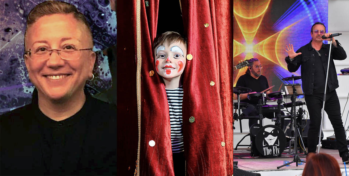 Mónika Rendón, teatro infantil y The Fly (tributo a U2)