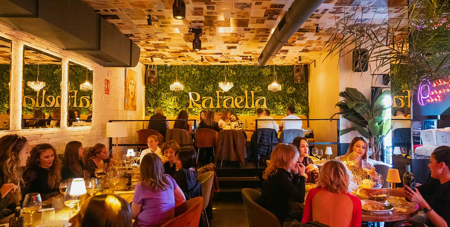 ¿Todavía no has cenado en restaurante Rafaella? No te lo pierdas.