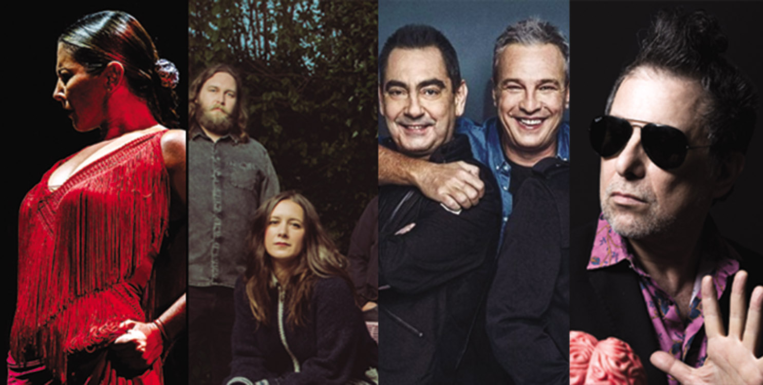 Sara Baras, Morgan, Hombres G y Calamaro