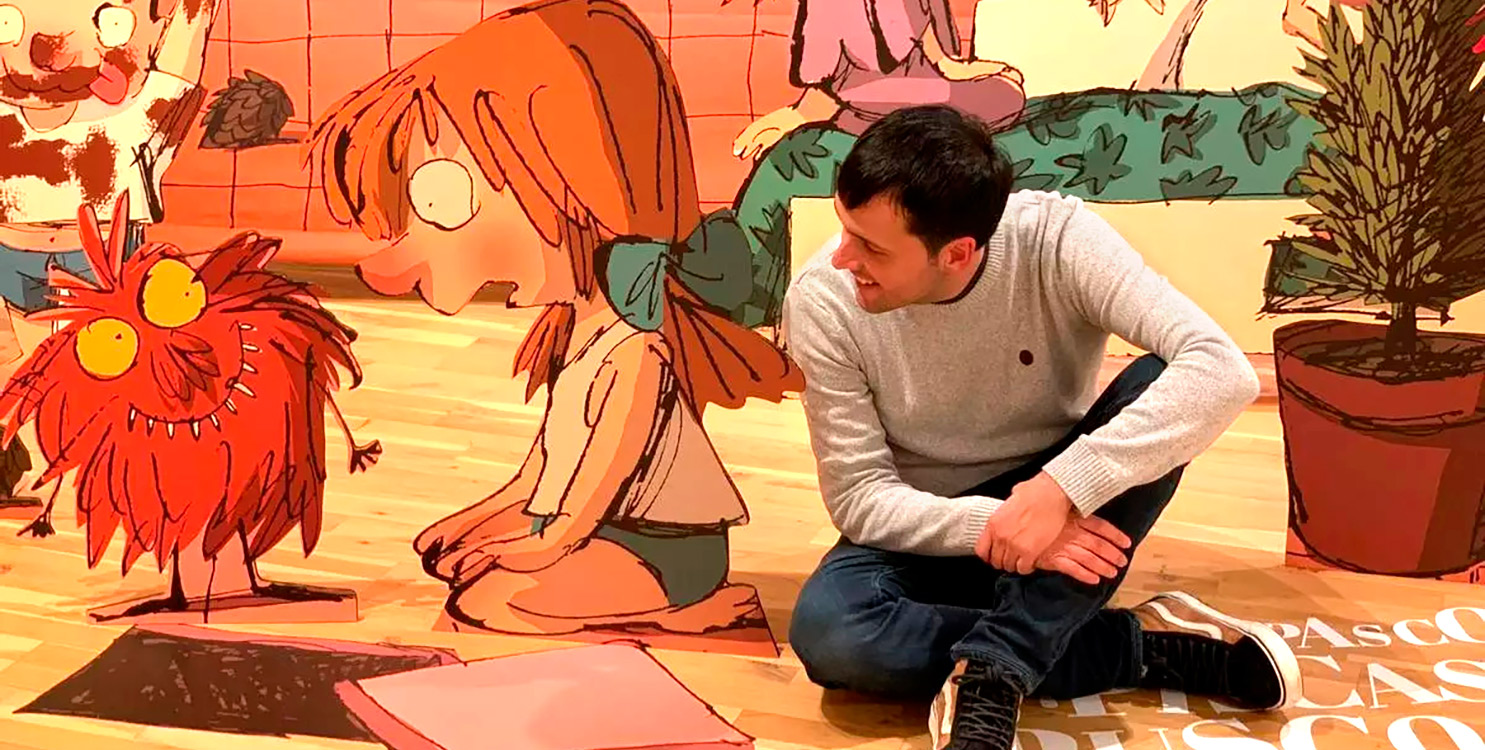 Octavio Ferrero, autor del libro infantil, "Triscuspascos".