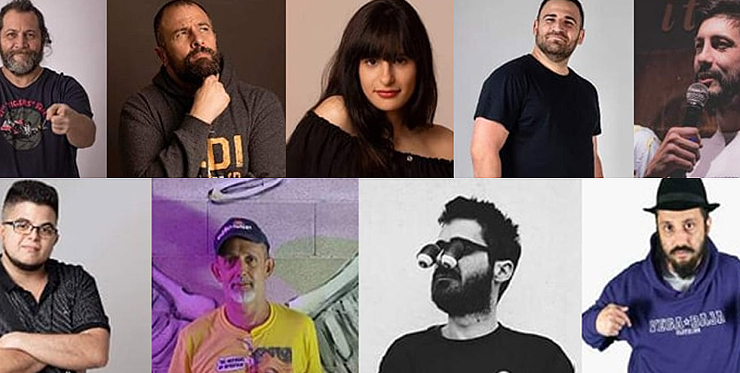 Juli, Andrea Romero, Juanma, Joaquín Ponce, Esculmicias, Paco Taco, Lionel Mandrake, Billy Boix y Fran Fernández.