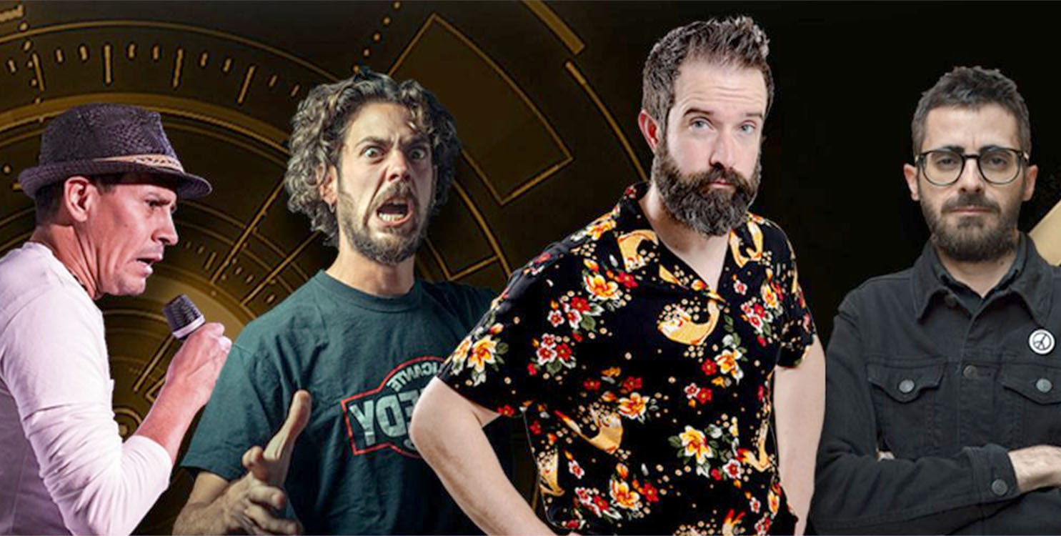 Caoz, Acho, Marco Antonio y Lionel Mandrake