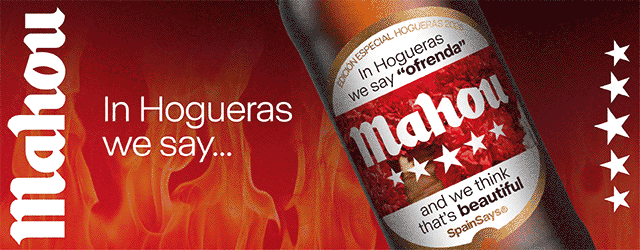Mahou y SpainSays HOGUERAS Mahou y SpainSays HOGUERAS